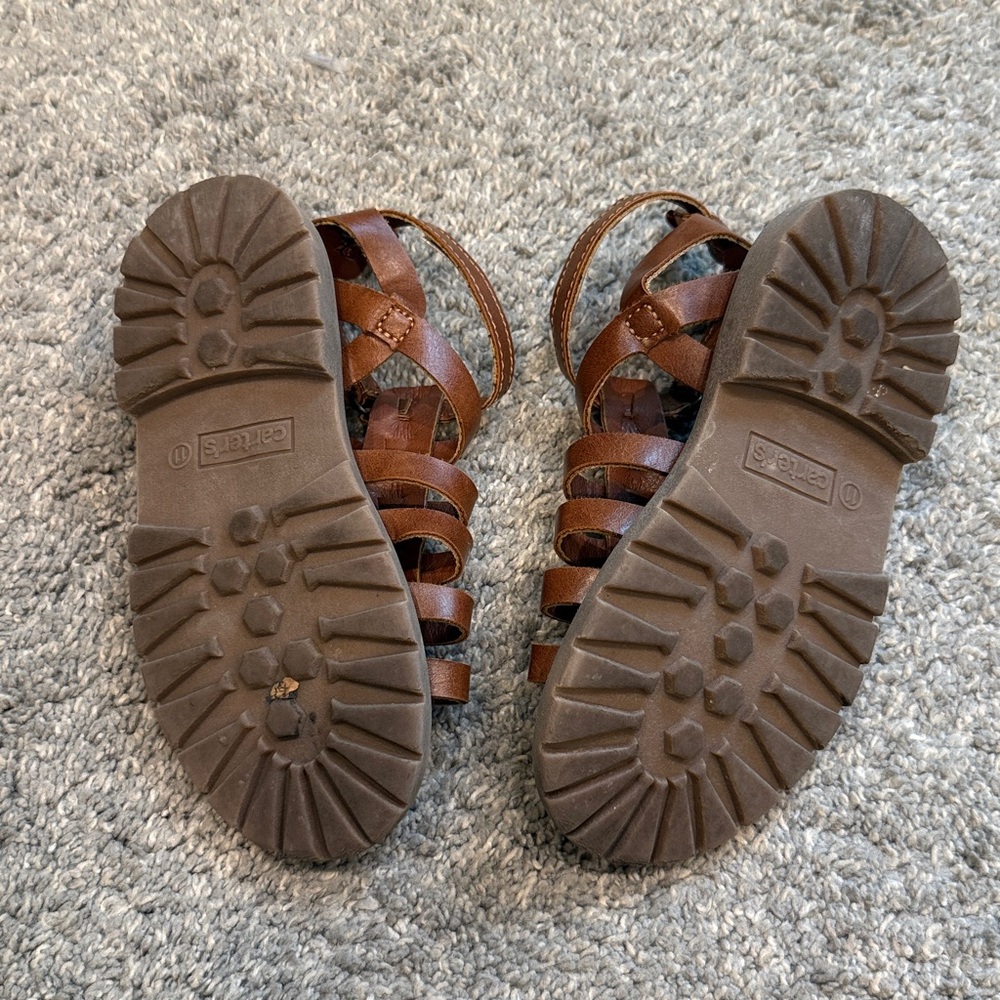3/$10 ☀️ Carter's | Ronda Strappy Gladiator Sandals for Girls - Picture 8 of 10